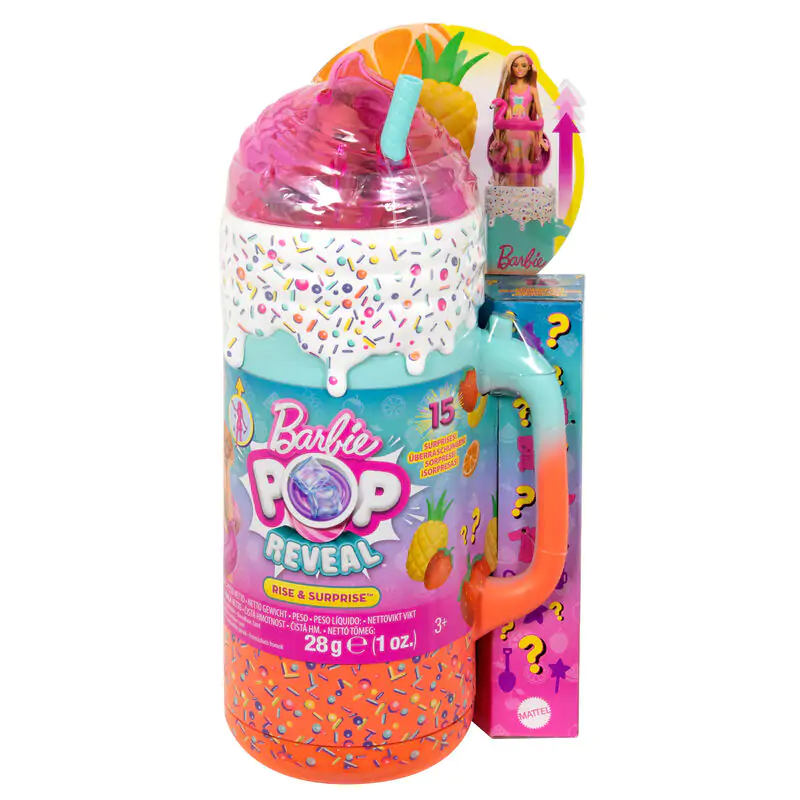 Barbie Pop! Reveal Fruit Series Smothie Tropical bábika produktová fotografia