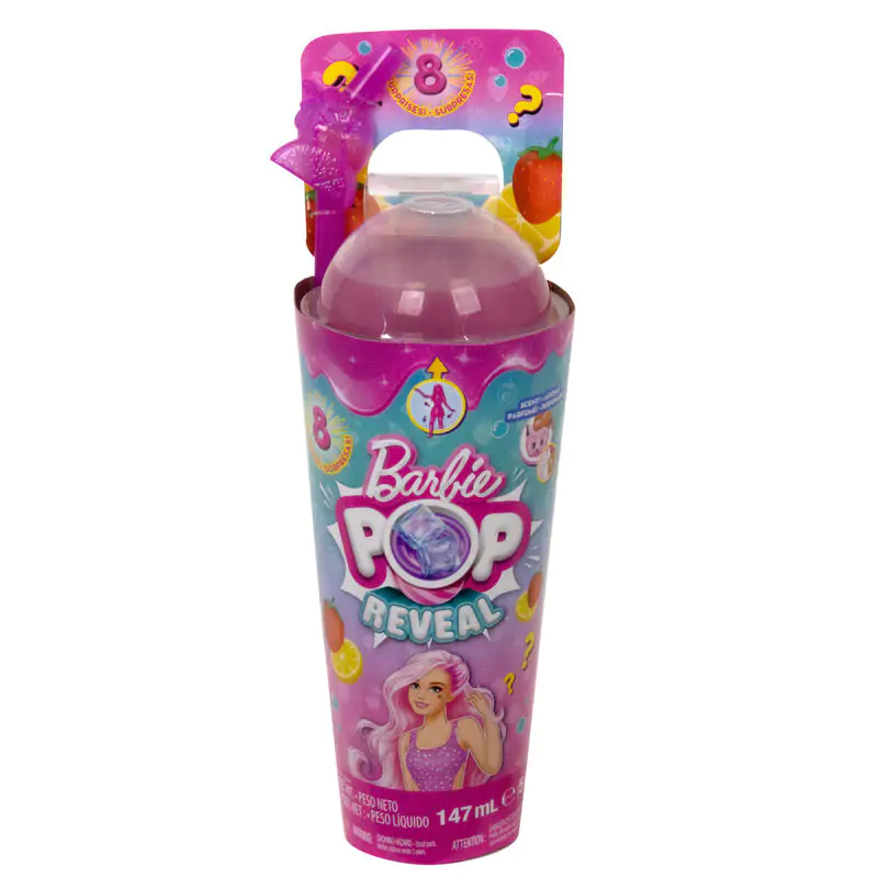 Barbie Pop! Reveal Fruit Series Strawberry bábika produktová fotografia