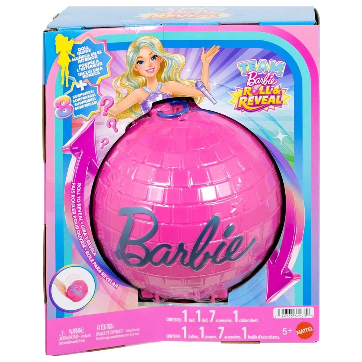 Barbie Pop Star bábika produktová fotografia