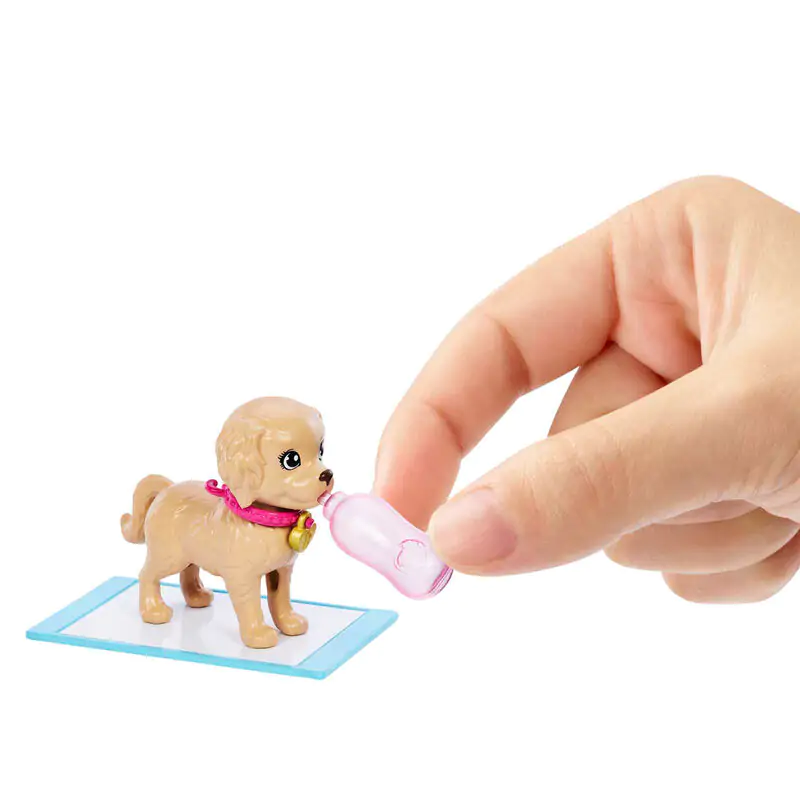 Barbie bábika Adopcia šteniatka produktová fotografia