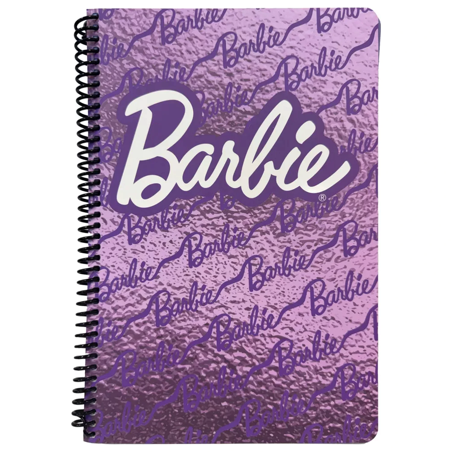 Barbie Fialový B/5 Linajkový Špirálový Zápisník 70 listov produktová fotografia
