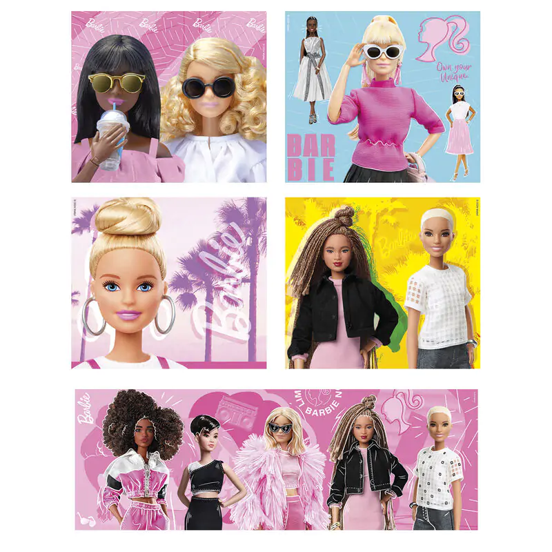 Barbie puzzle 18-30-48-60 dielikov produktová fotografia