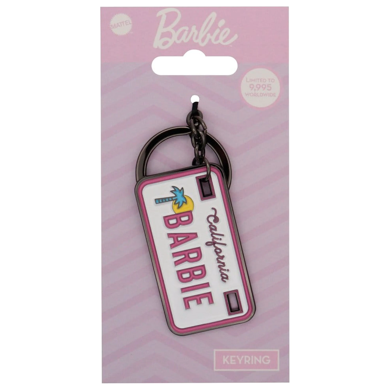 Barbie License Plate kľúčenka Limitovaná edícia produktová fotografia