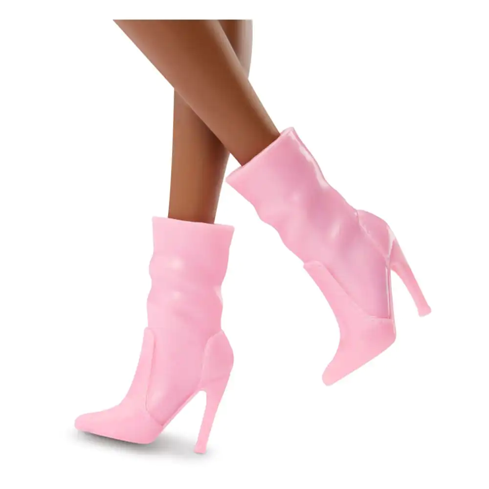 Barbie Signature Barbie Looks bábika Model #21 Tall, Braids, Pink Skirt Outfit produktová fotografia