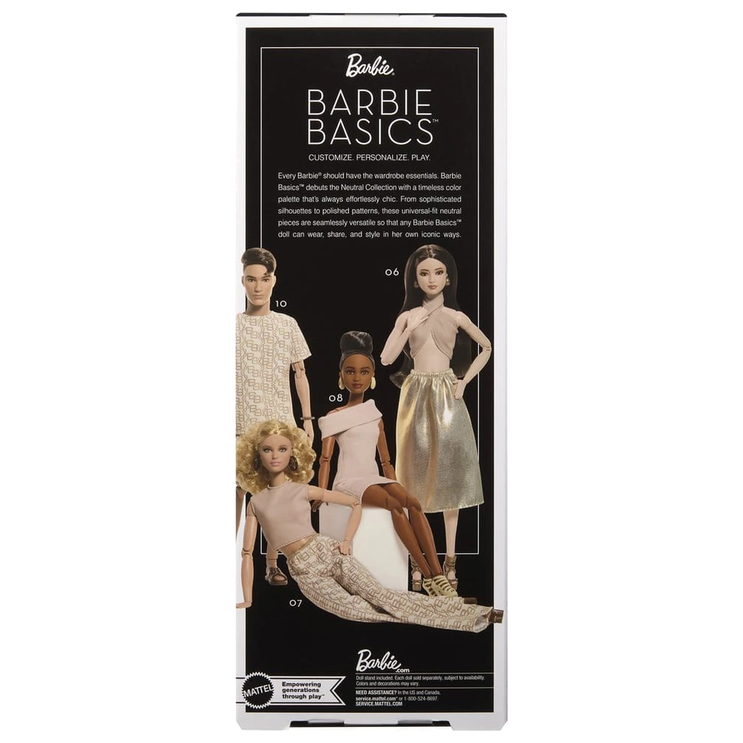 Barbie Signature Bábika Barbie Basics: Model 07 produktová fotografia