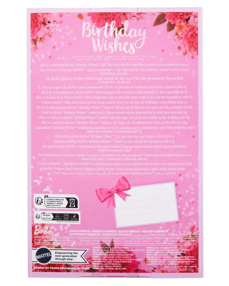 Barbie Signature bábika Birthday Wishes Barbie produktová fotografia