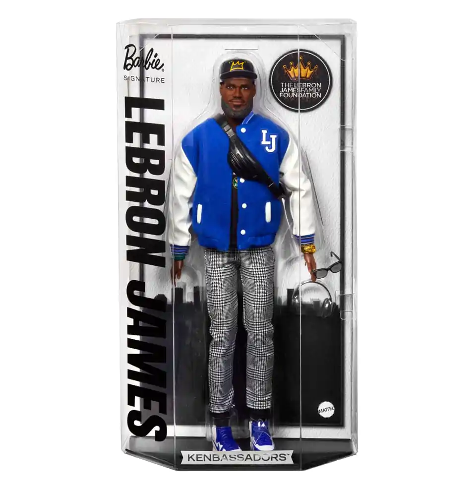 Barbie Signature bábika Fashion Kenbassador Lebron James produktová fotografia