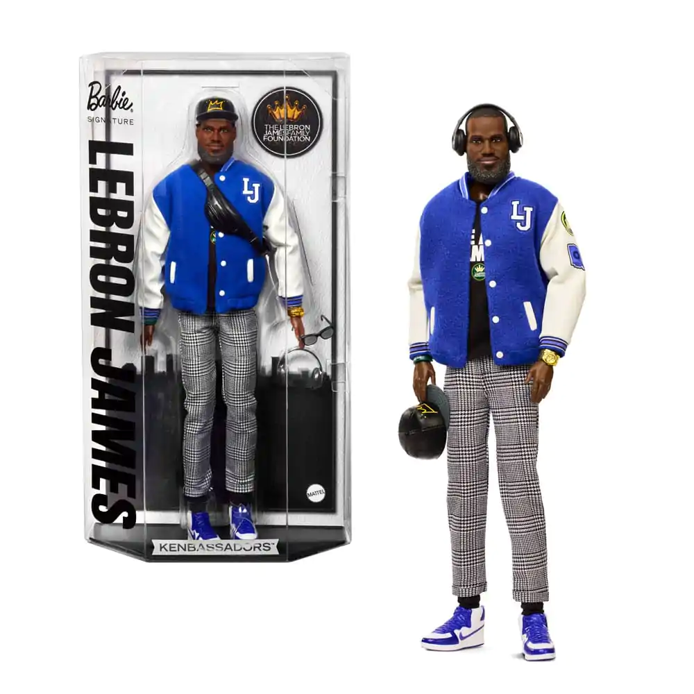 Barbie Signature bábika Fashion Kenbassador Lebron James produktová fotografia