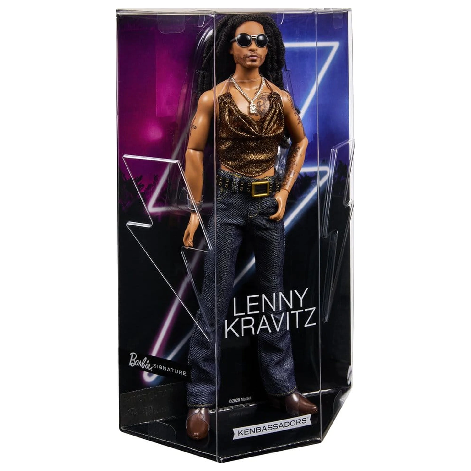 Bábika Barbie Signature Kenbassadors: Lenny Kravitz produktová fotografia