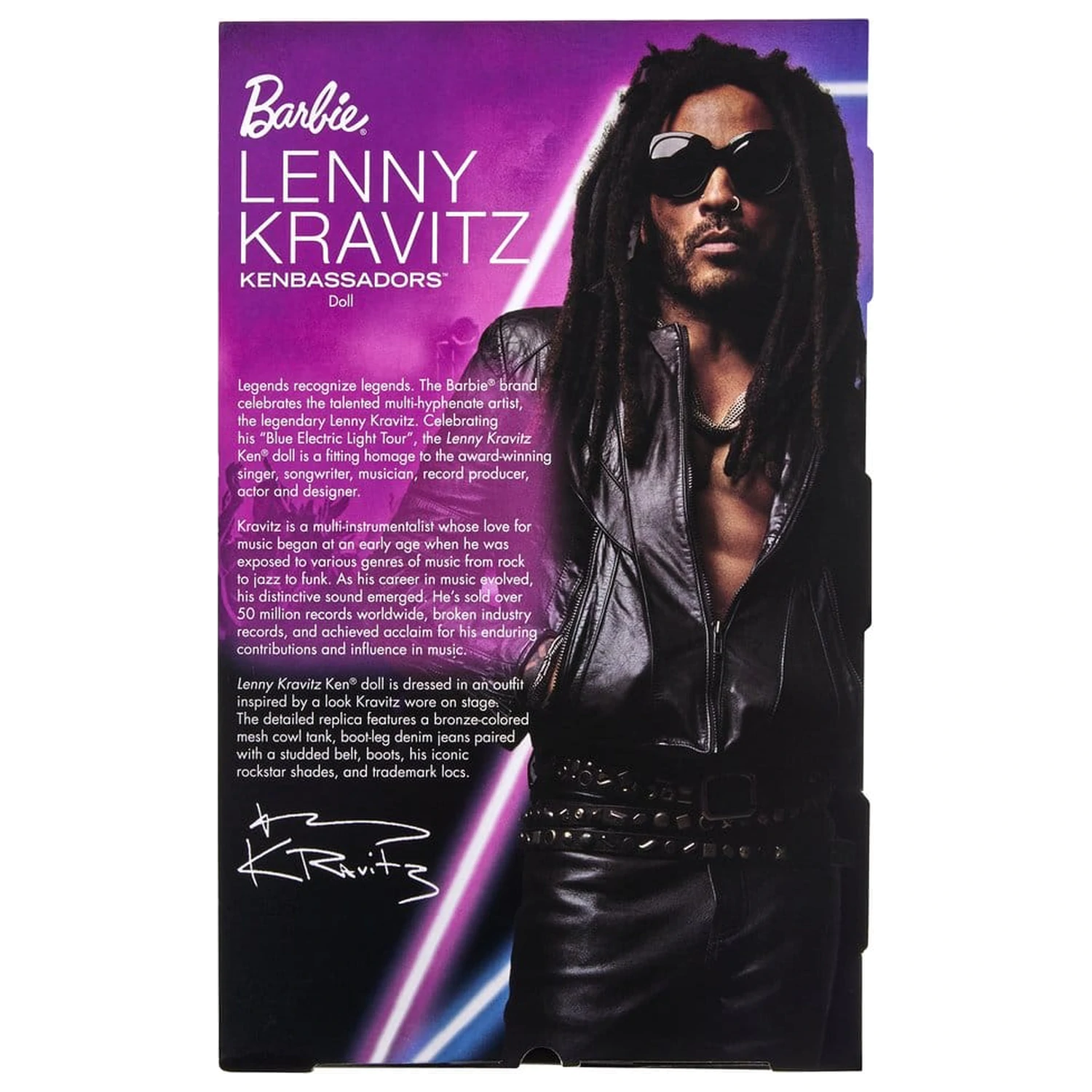 Bábika Barbie Signature Kenbassadors: Lenny Kravitz produktová fotografia