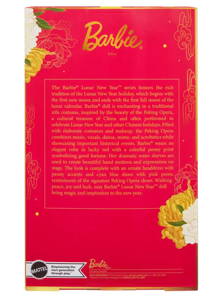 Barbie Signature bábka Lunar New Year Pekingi operából ihletve termékfotó