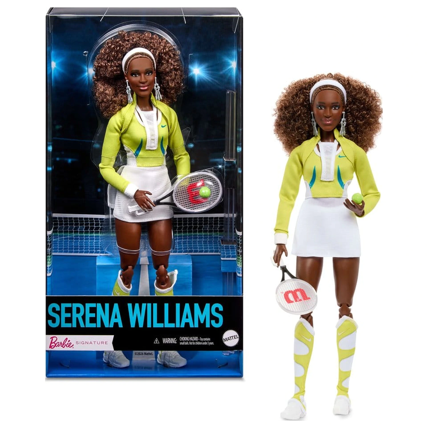 Bábika Barbie Signature Serena Williams produktová fotografia