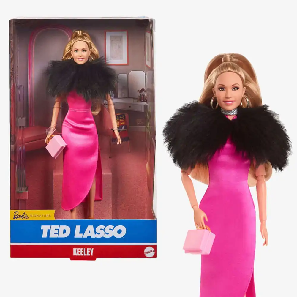 Barbie Signature bábika Tedd Lasso Keeley Jones produktová fotografia
