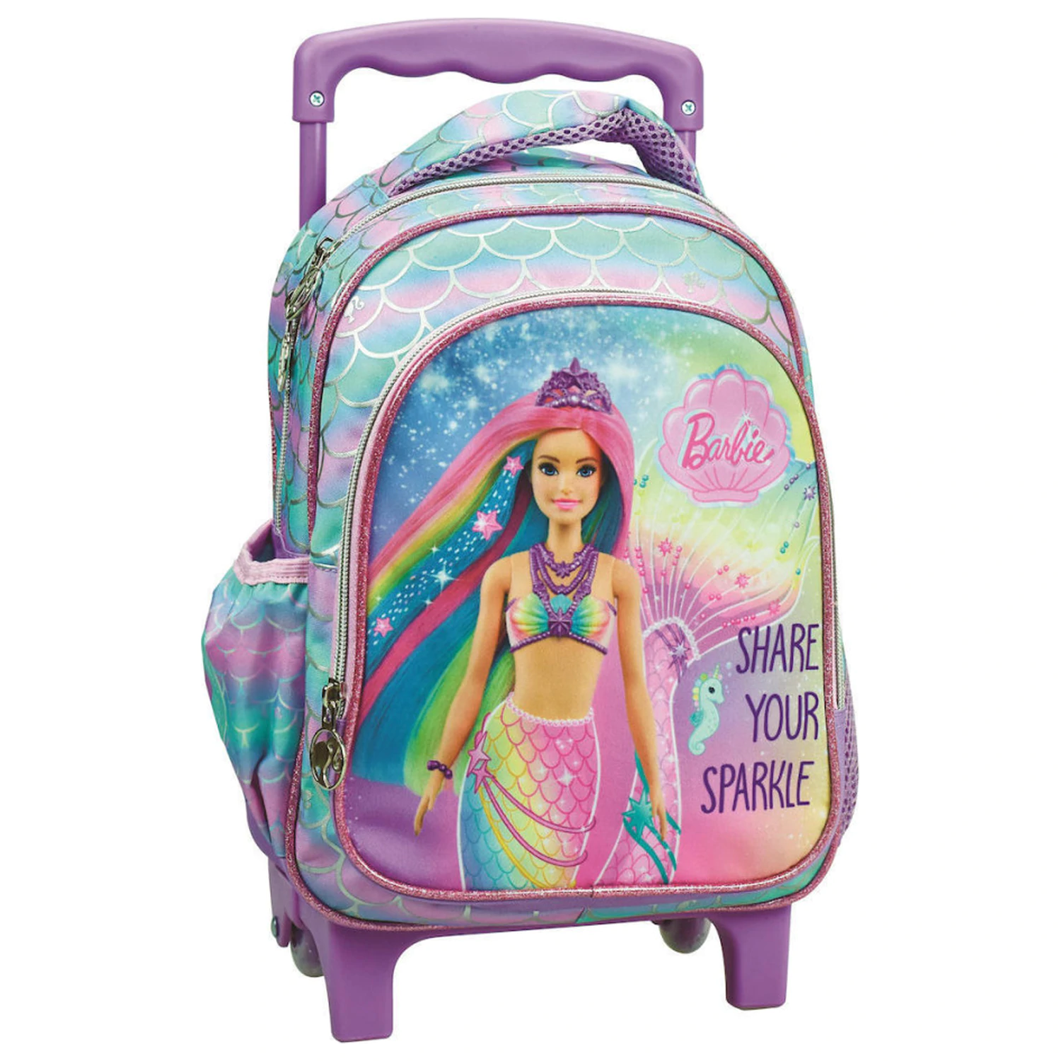 Barbie Sparkle Rolling Batoh do škôlky, taška 30 cm produktová fotografia