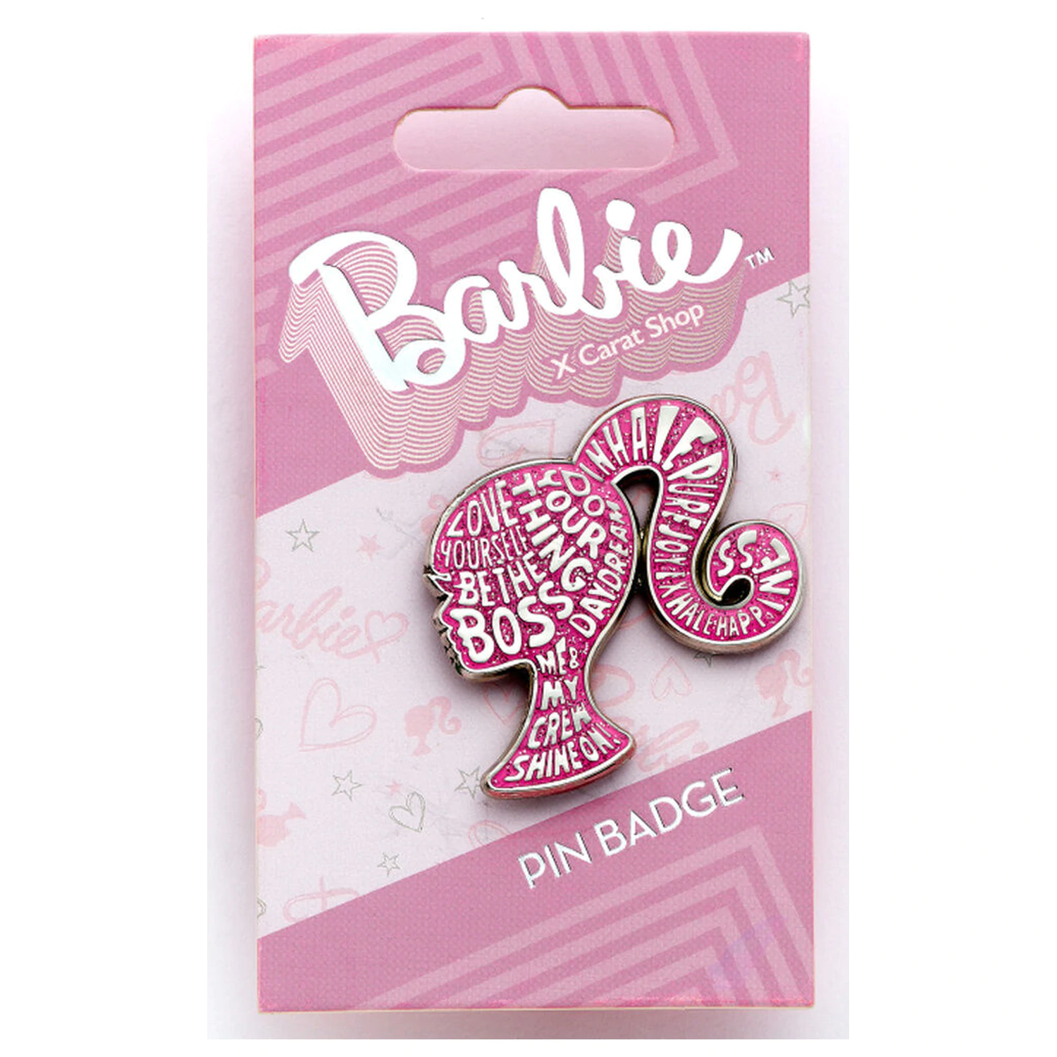Barbie Sparkly Silhouette odznak produktová fotografia
