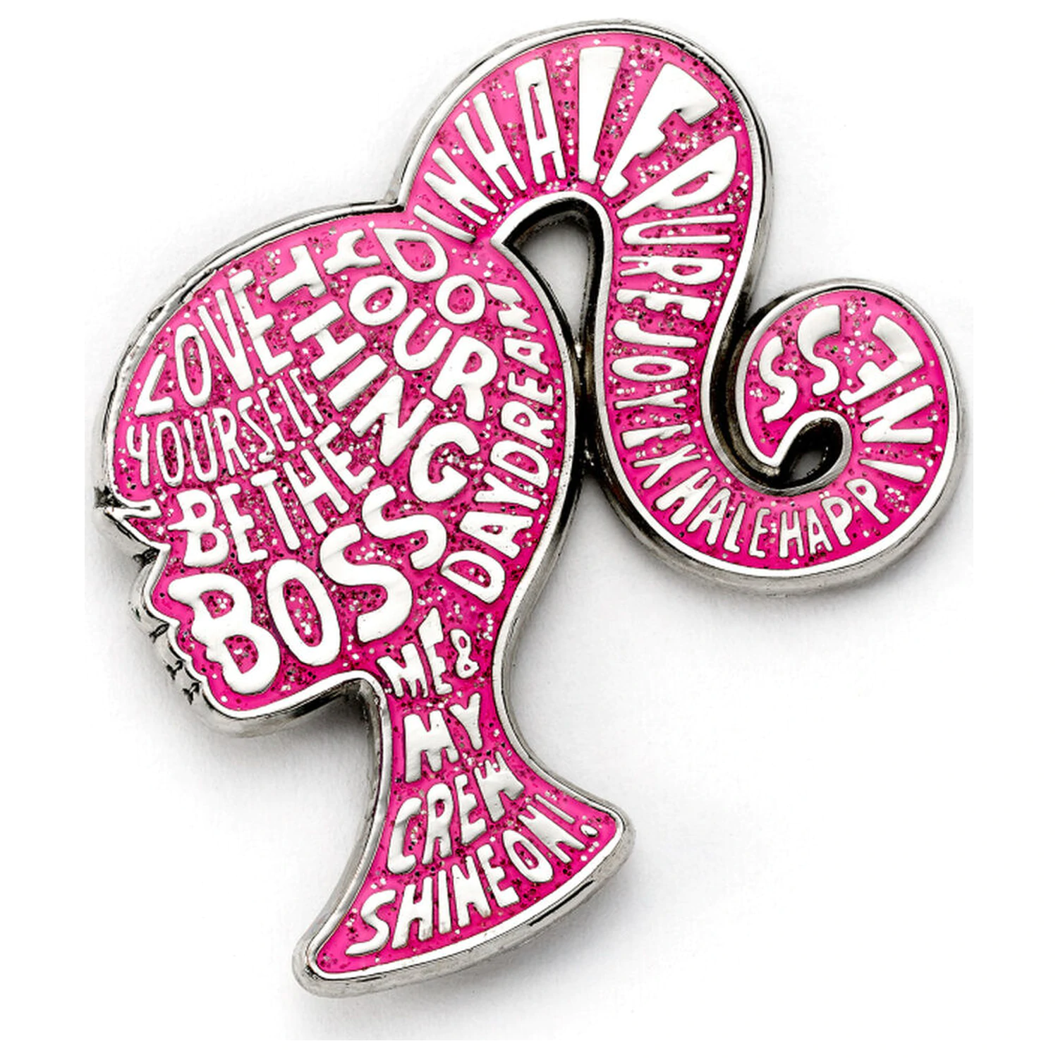 Barbie Sparkly Silhouette odznak produktová fotografia