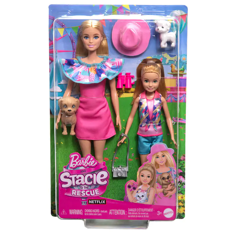 Barbie Stacie to the Rescue balenie 2 bábiky produktová fotografia