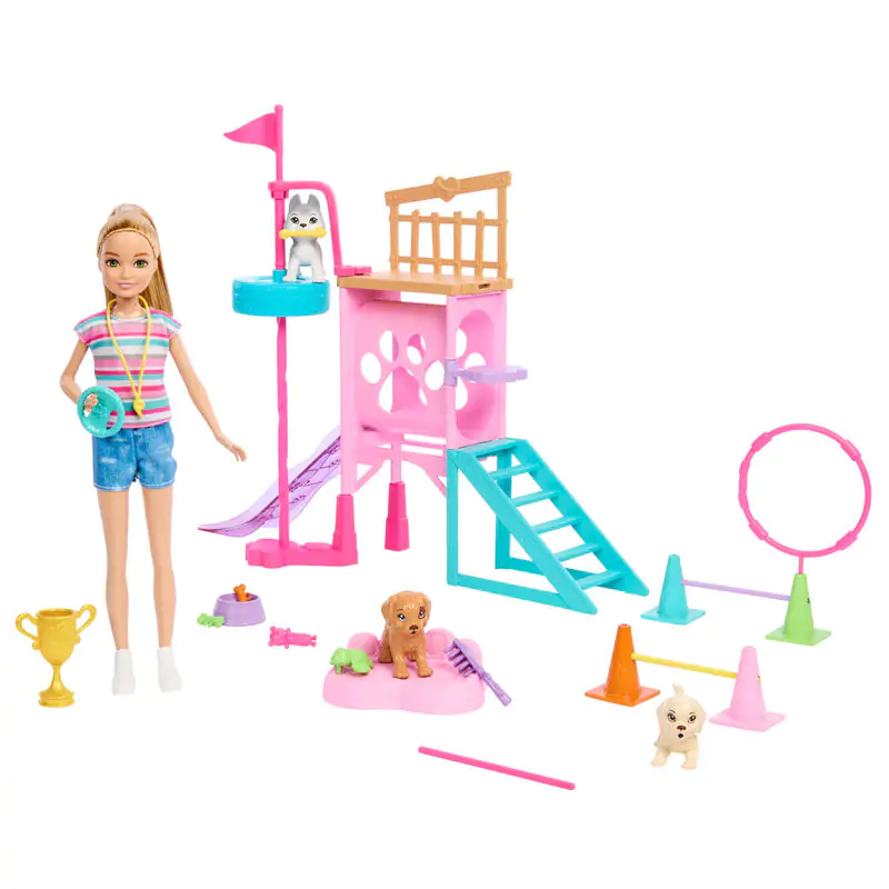 Barbie Stacie to the Rescue Puppu Playground playset + bábika termékfotó