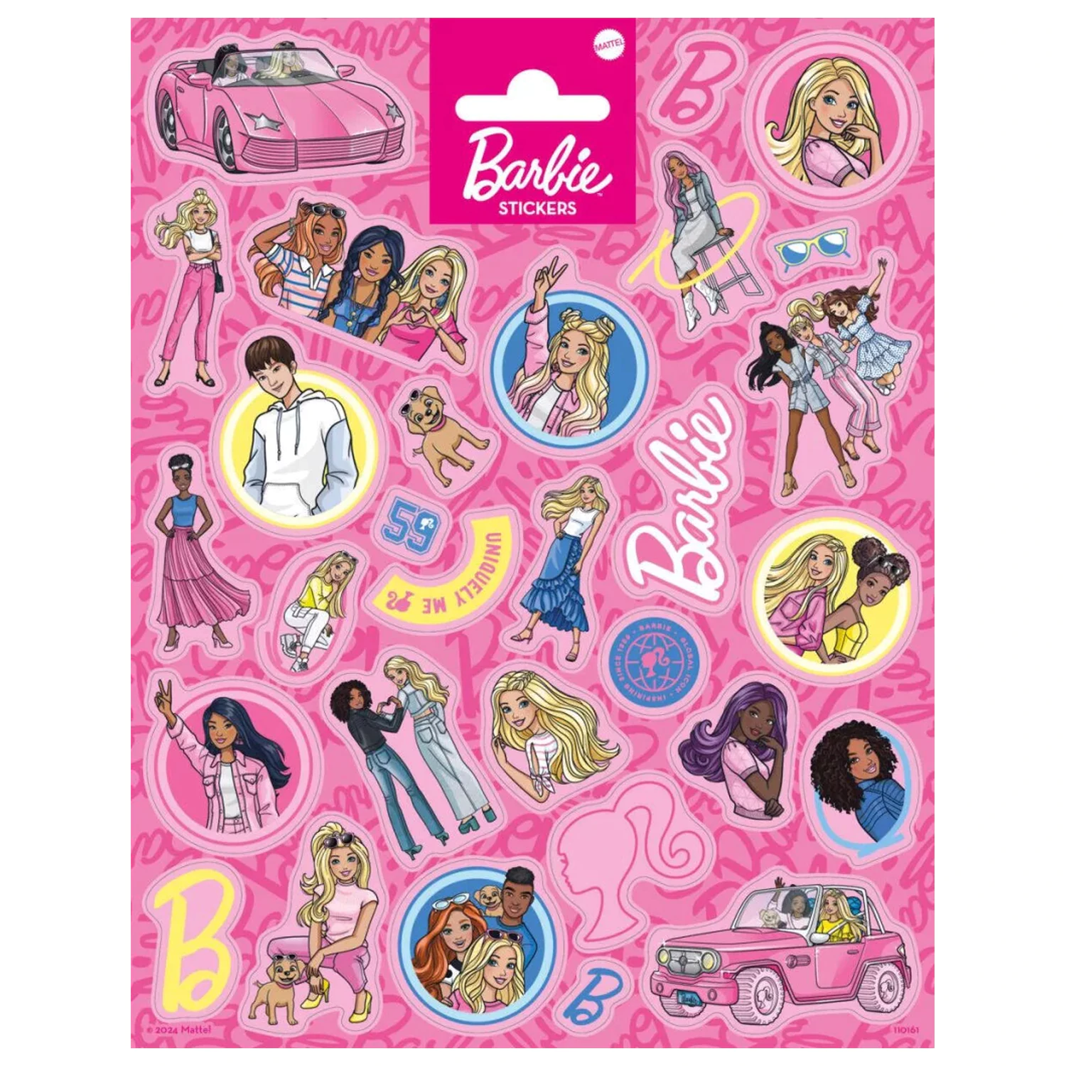 Barbie Stylish Friends nálepka produktová fotografia