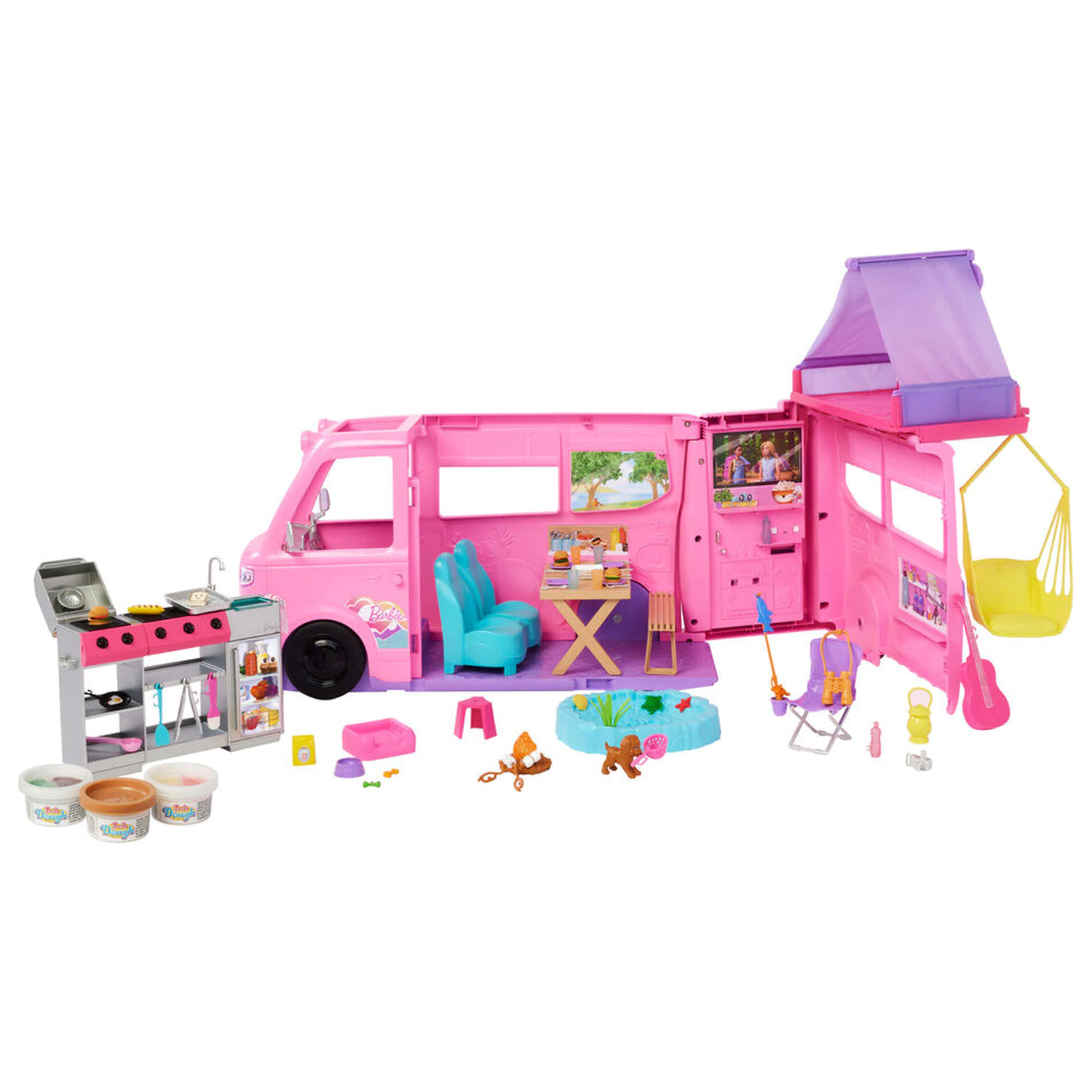 Barbie Supercaravan herný set produktová fotografia