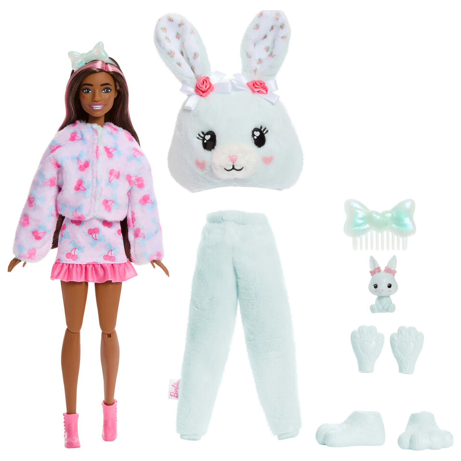 Bábika Barbie Sweet Ties Cutie Reveal Mint Bunny produktová fotografia