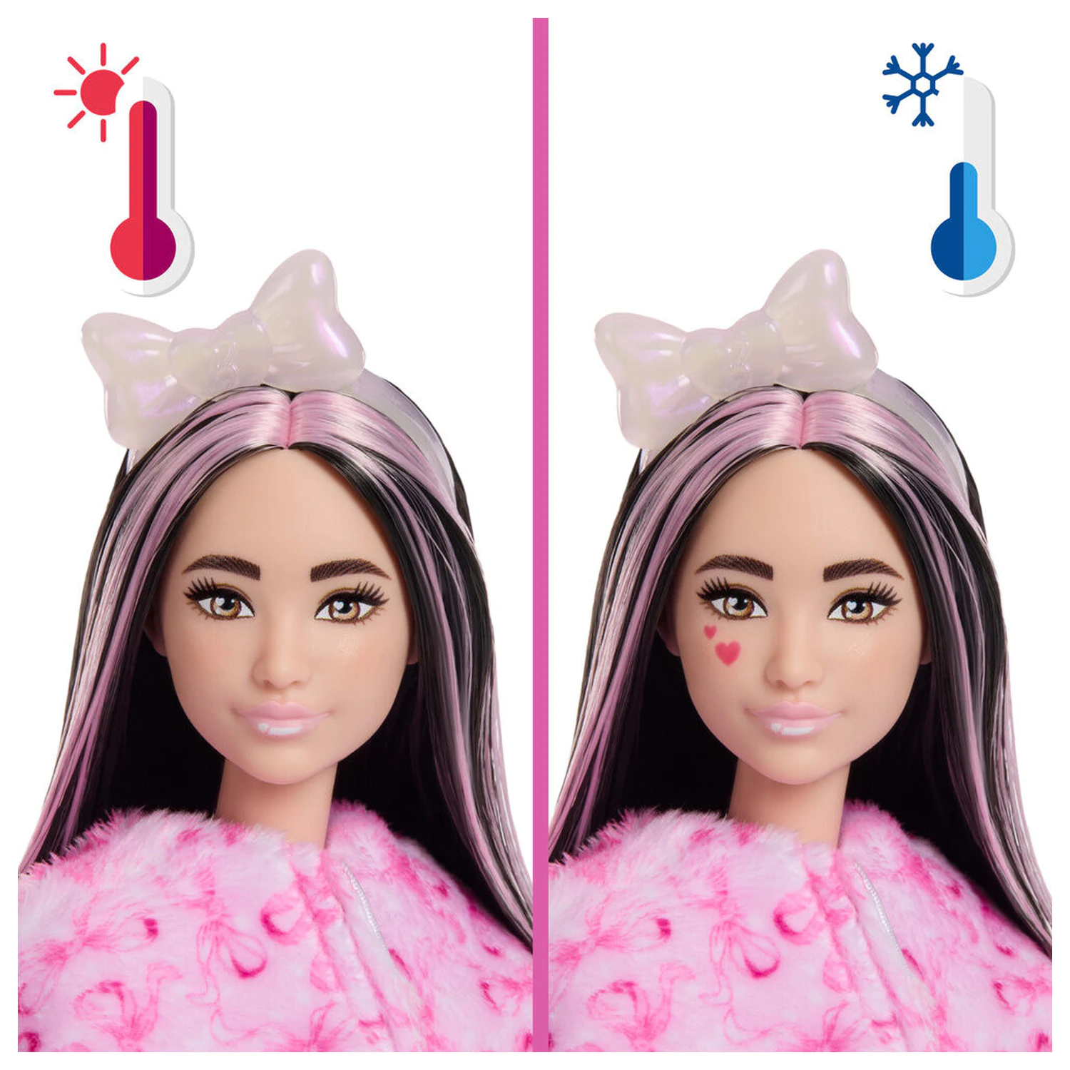 Barbie Sweet Ties Cutie Reveal Pink Sheep bábika produktová fotografia