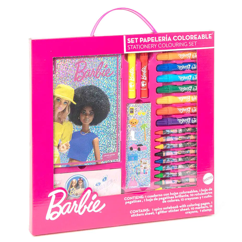 Barbie colouring stationery set termékfotó