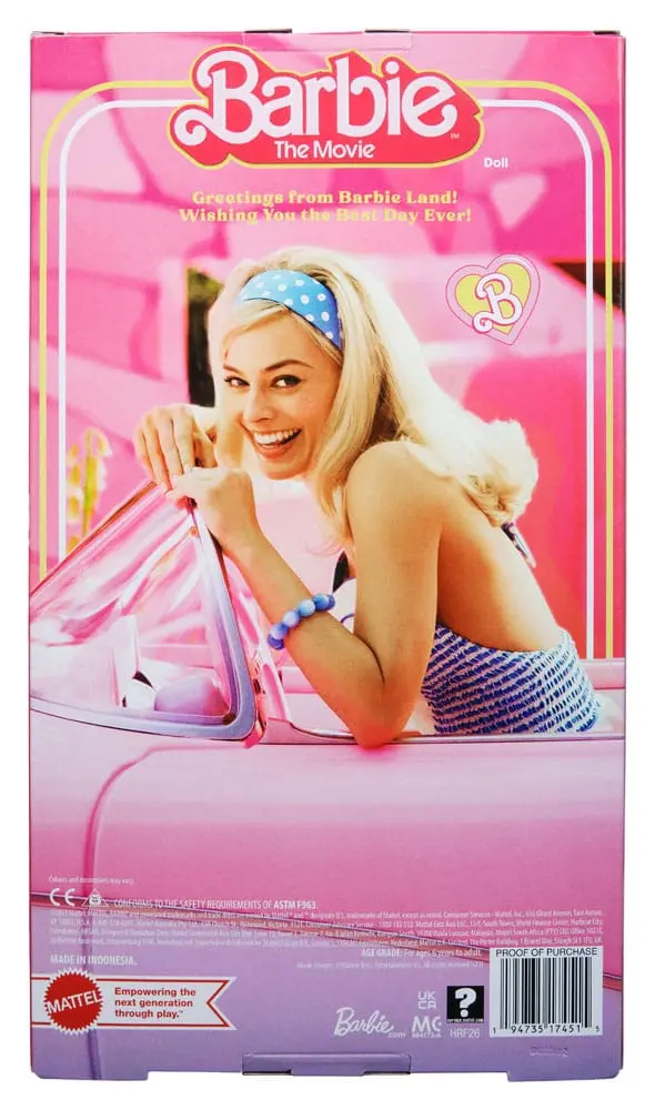 Barbie The Movie bábika Barbie in Plaid Matching Set produktová fotografia