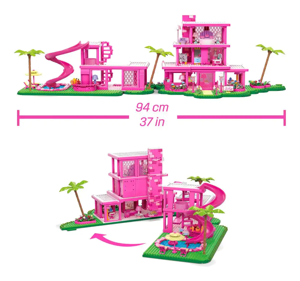 Barbie The Movie MEGA stavebnica Barbie's DreamHouse produktová fotografia