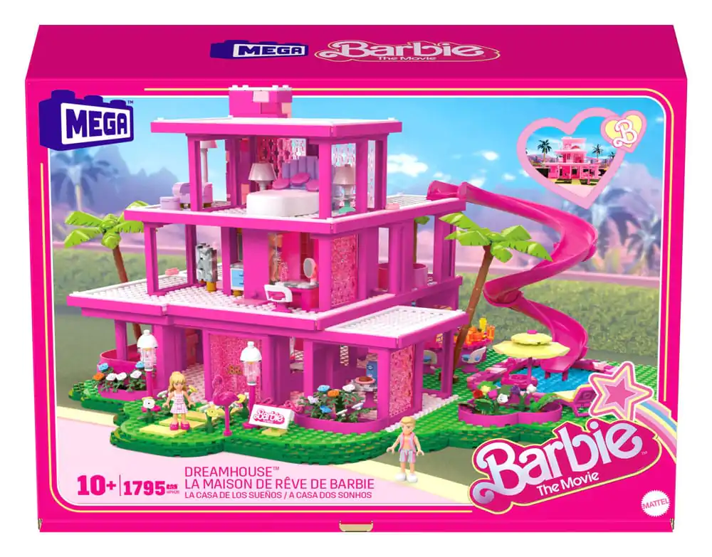 Barbie The Movie MEGA stavebnica Barbie's DreamHouse produktová fotografia