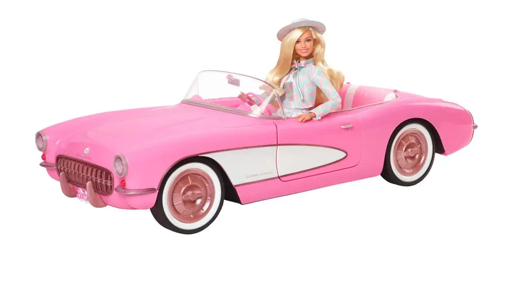 Barbie The Movie Vehicle Pink Corvette Convertible termékfotó