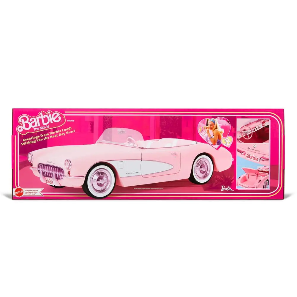 Barbie The Movie Vehicle Pink Corvette Convertible termékfotó