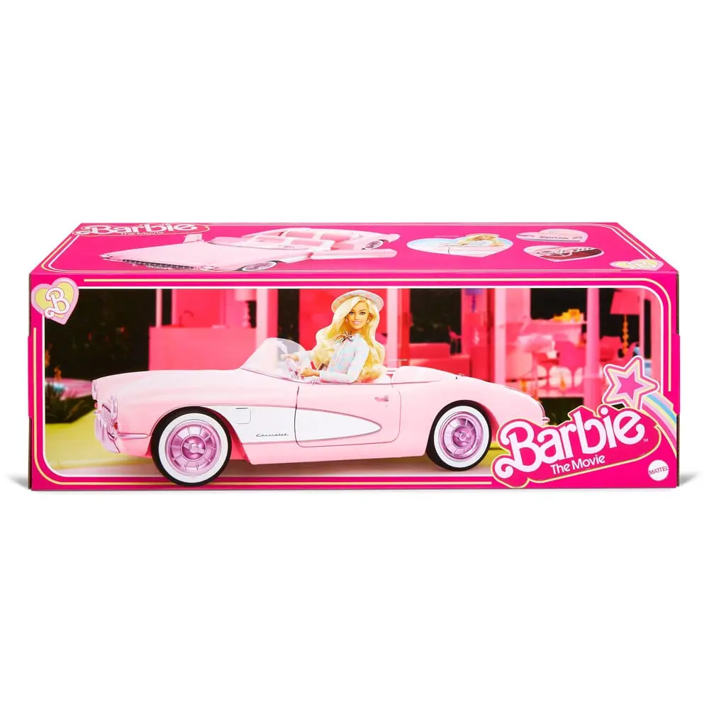 Barbie The Movie Vehicle Pink Corvette Convertible termékfotó