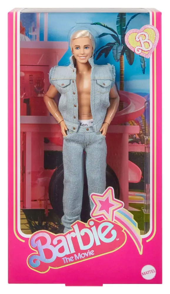 Barbie The Movie bábika Ken Wearing Denim Matching Set produktová fotografia