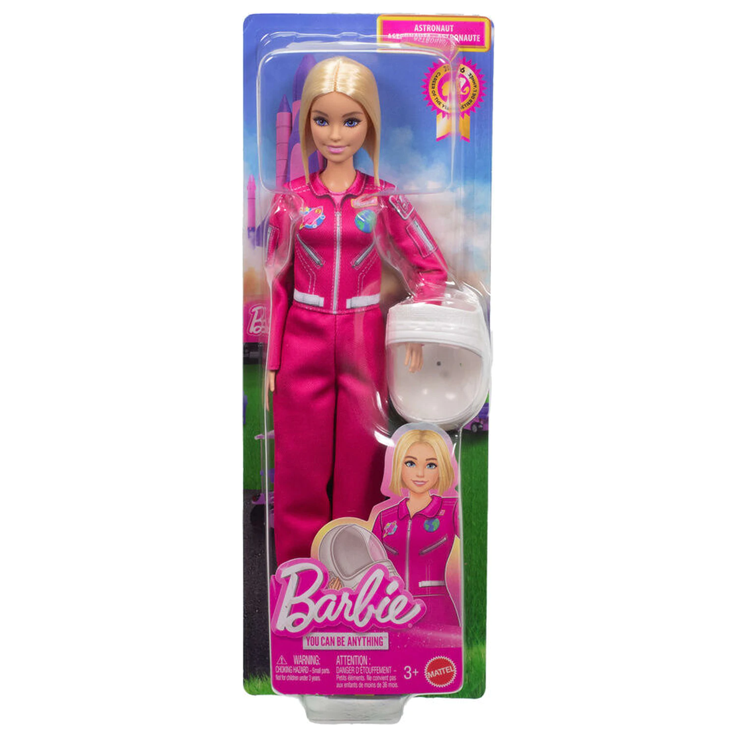 Barbie You Can Be a Astronaut bábika produktová fotografia