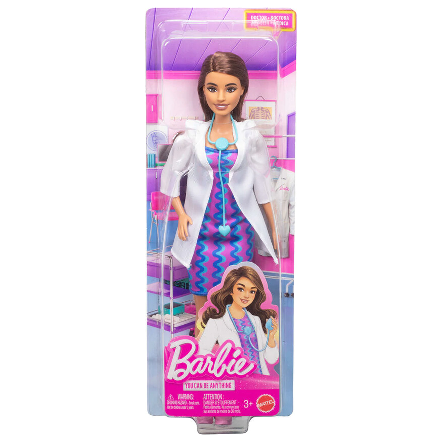 Barbie Bábika "Môžeš byť doktorka" produktová fotografia