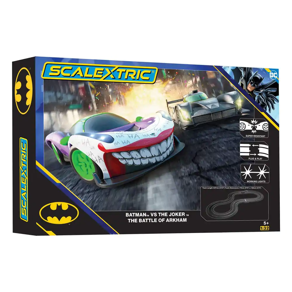 Batman Slotcar Set 1/32 Batman verzus The Joker - The Battle of Arkham produktová fotografia