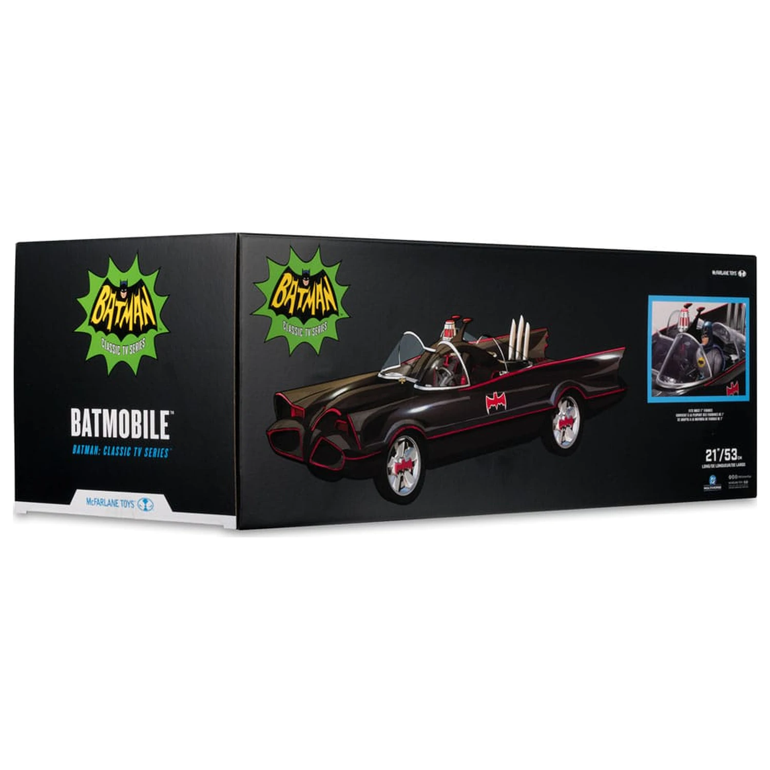 Batman (1966) DC Multiverse Vozidlo Batmobil 53 cm produktová fotografia