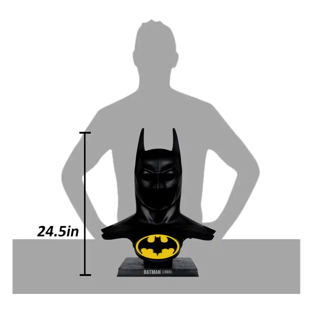 Batman 1989 DC Direct replika 1/1 Batman Cowl 62 cm produktová fotografia