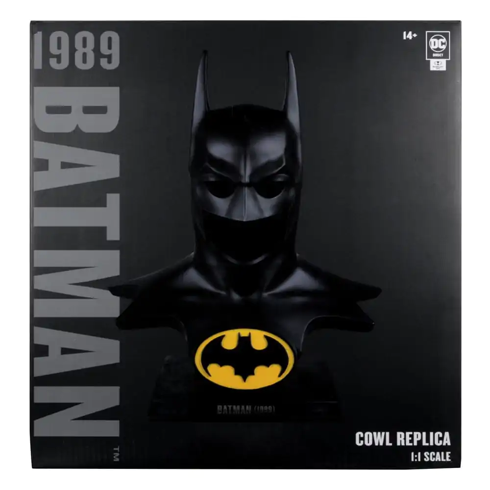 Batman 1989 DC Direct replika 1/1 Batman Cowl 62 cm produktová fotografia