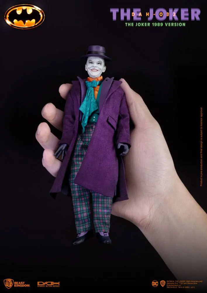 Batman 1989 Dynamic 8ction Heroes Akčná figúrka 1/9 Joker 21 cm termékfotó