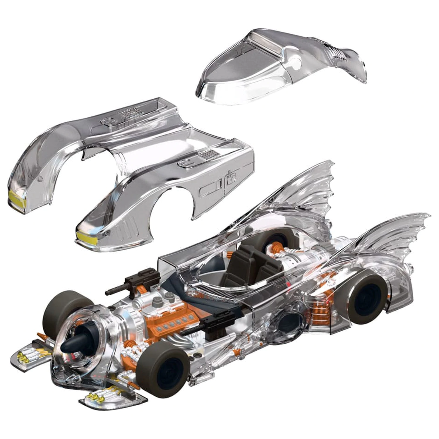 Batman 1989 Super Cyborg Vozidlo Batmobile 1989 (Priehľadné) 35 cm produktová fotografia