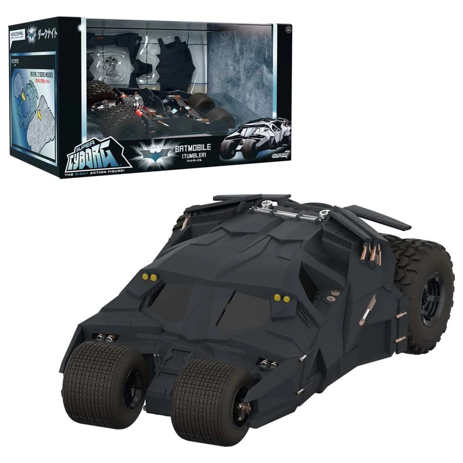 Batman 1989 Super Cyborg Vehicle Batmobile Tumbler (Full Color) 33 cm produktová fotografia