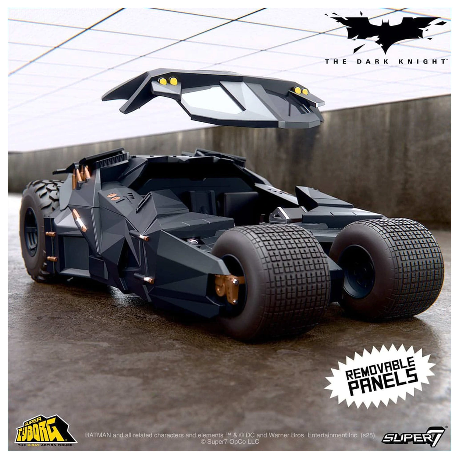 Batman 1989 Super Cyborg Vehicle Batmobile Tumbler (Full Color) 33 cm produktová fotografia