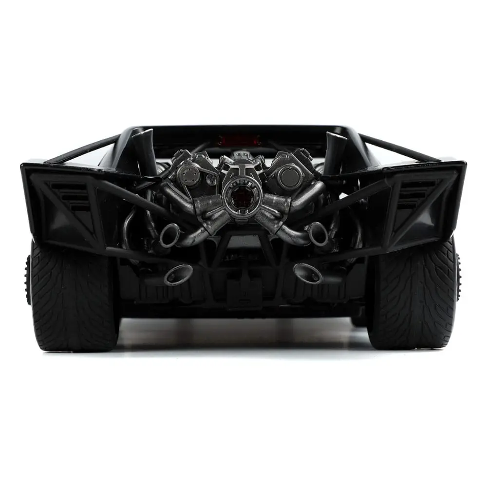 Batman 2022 Hollywood Rides Diecast Model 1/18 2022 Batmobile s figúrkou produktová fotografia
