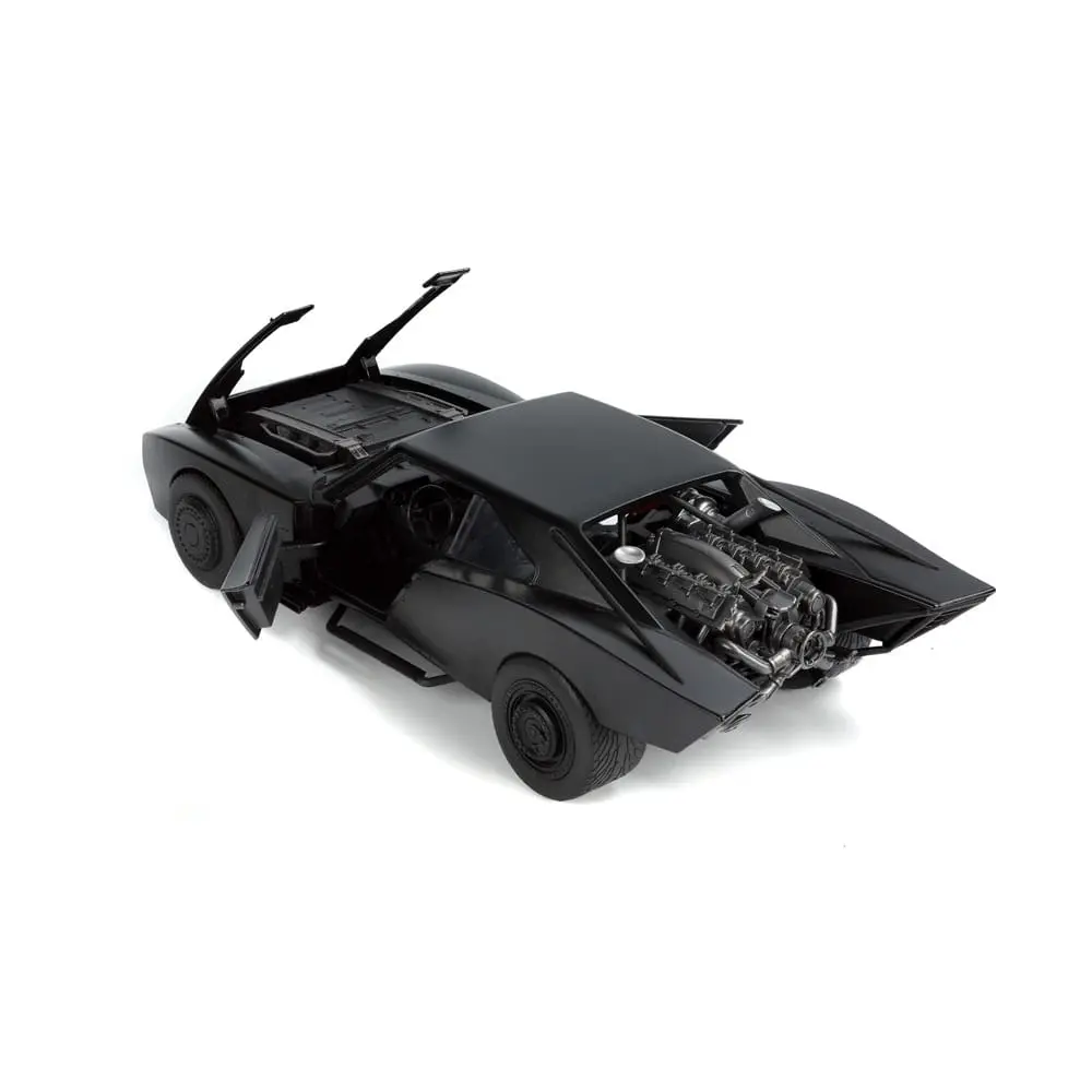 Batman 2022 Hollywood Rides Diecast Model 1/18 2022 Batmobile s figúrkou produktová fotografia