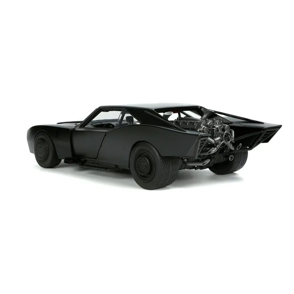 Batman 2022 Hollywood Rides Diecast Model 1/18 2022 Batmobile s figúrkou produktová fotografia