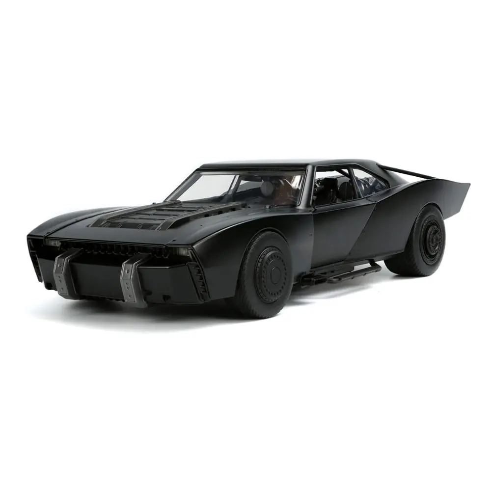 Batman 2022 Hollywood Rides Diecast Model 1/18 2022 Batmobile s figúrkou produktová fotografia