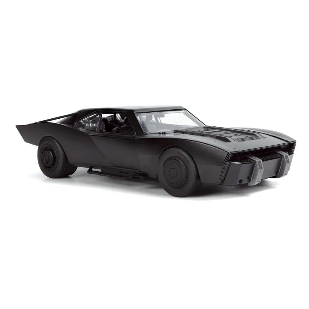 Batman 2022 Hollywood Rides Diecast Model 1/18 2022 Batmobile s figúrkou produktová fotografia