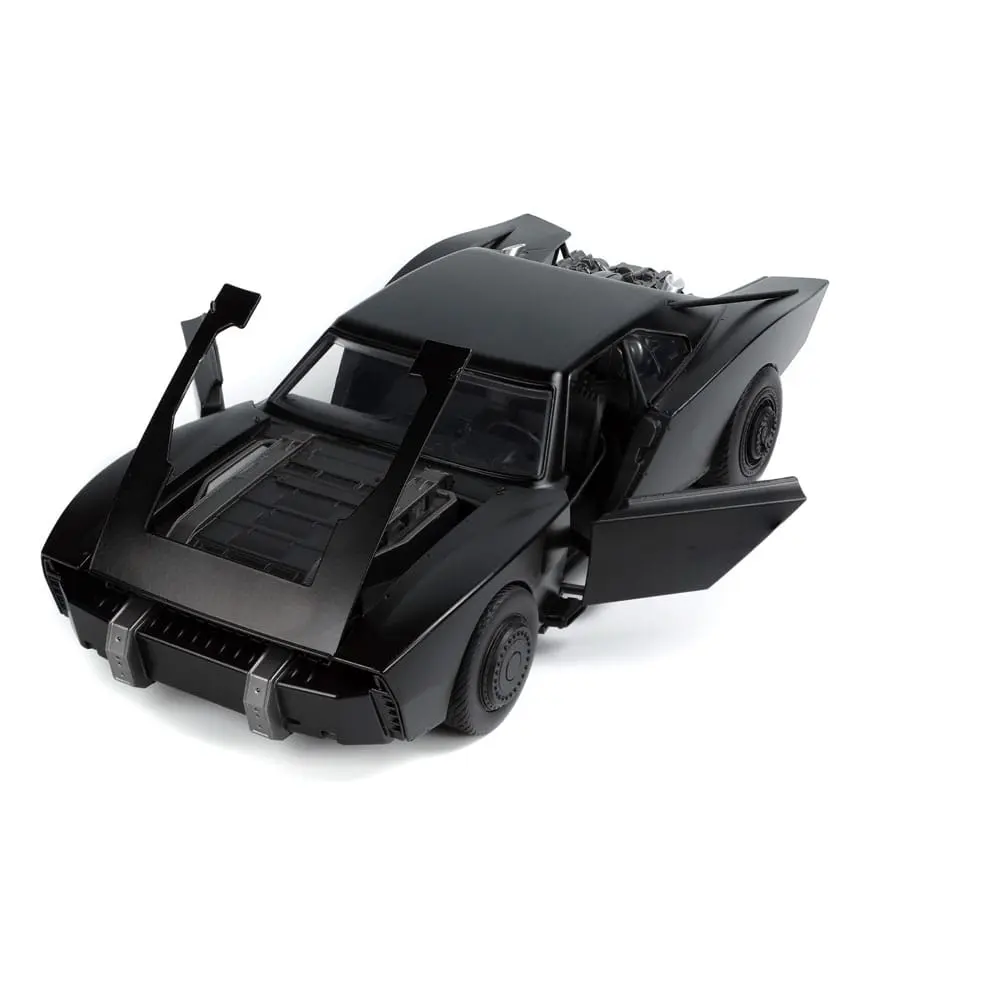 Batman 2022 Hollywood Rides Diecast Model 1/18 2022 Batmobile s figúrkou produktová fotografia